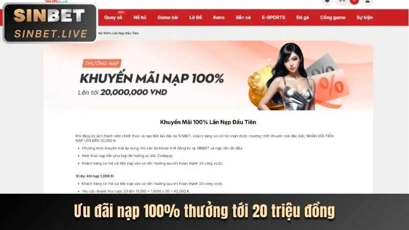 Các bước để kích hoạt mã Betvisa